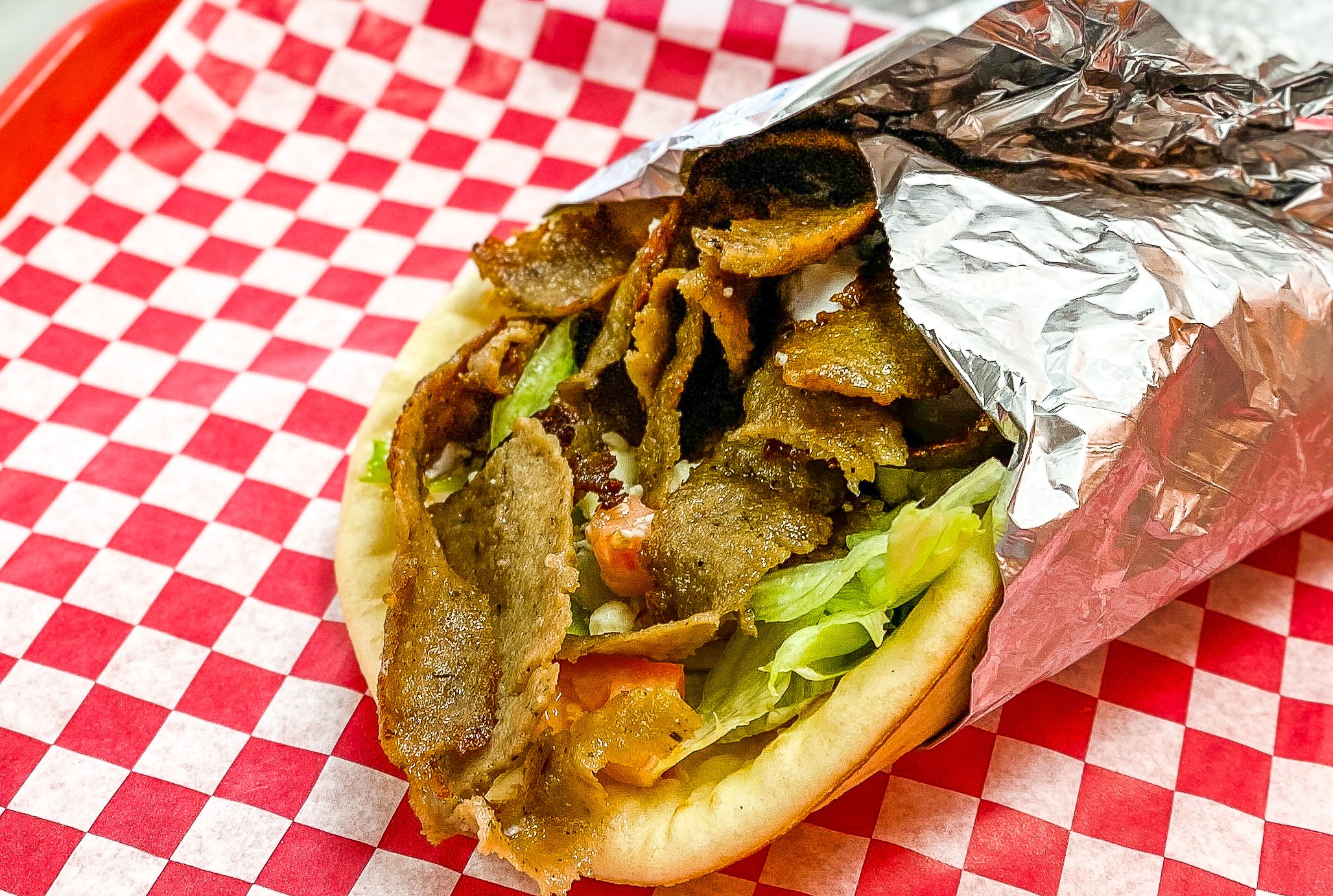 Order Yummy Gyro on Naan food online from Yummies store, Allen on bringmethat.com