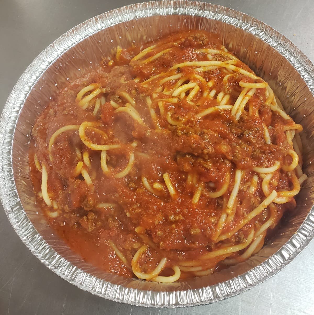 Order Spaghetti with Meat Sauce - Pasta food online from Drake Pizza store, Allentown on bringmethat.com