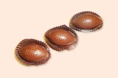 Order Chocolate Footballs food online from Hanna Krause Homemade Candies store, Paramus on bringmethat.com