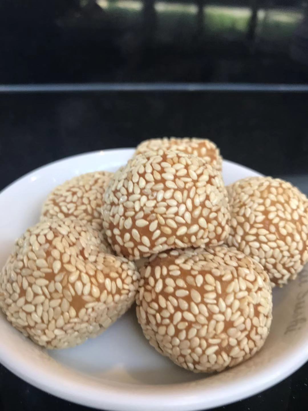 Order Sesame ball (6pc) food online from Kai Sushi store, Lombard on bringmethat.com