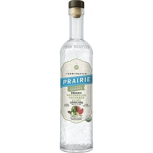 Order Prairie Organic Water Cucumber Lime Vodka (750 ML) 133238 food online from Bevmo! store, Costa Mesa on bringmethat.com
