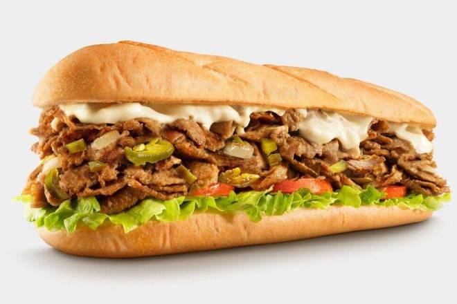 Order Philly Cheesesteak Sub (8") food online from Casa Di Pizza store, Columbus on bringmethat.com