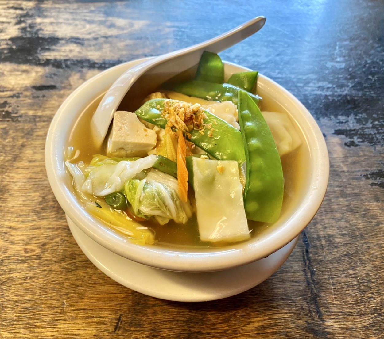 Order Woon Sen Soup food online from Little Thai Kitchen store, Greenwich on bringmethat.com