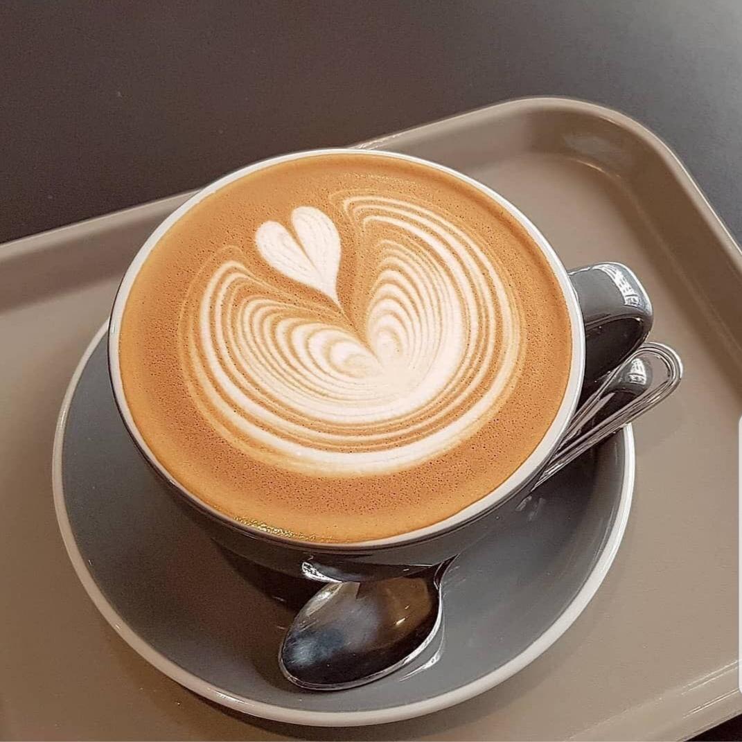 Order Regular latte  food online from Dulce De Leche Cafe store, Chicago on bringmethat.com