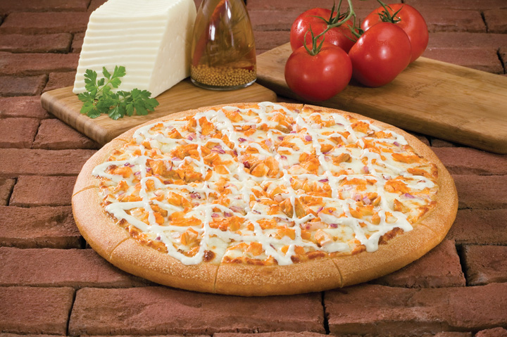 Order Buffalo Chicken Pie food online from Godfather Pizza Express store, Crawfordsville on bringmethat.com