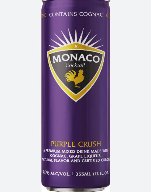 Order Monaco Purple Crush Cocktail 4pk cans food online from Windy City Liquor Market store, El Cajon on bringmethat.com