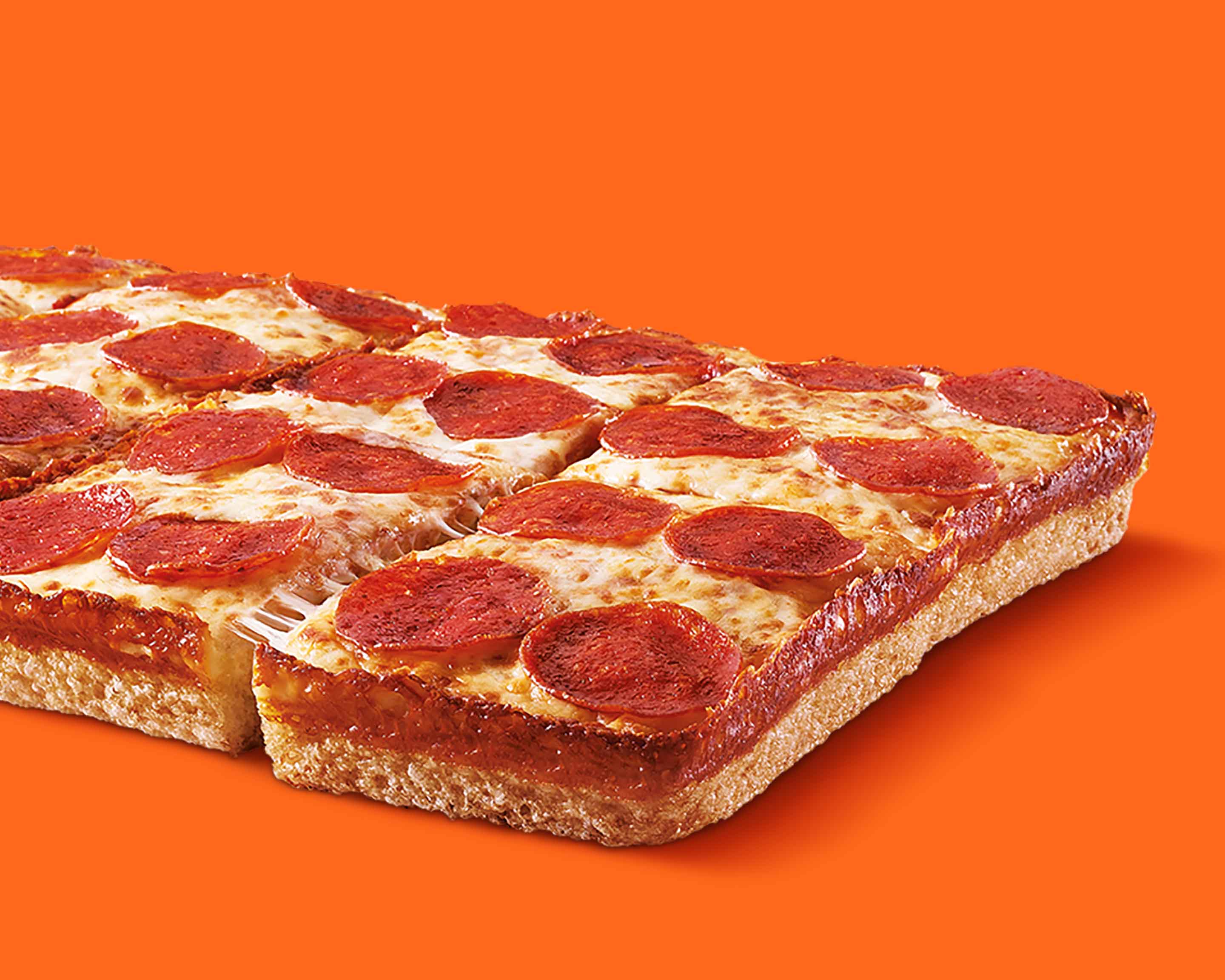 Order Deep Dish Pepperoni Pizza food online from Little Caesars store, Paterson on bringmethat.com
