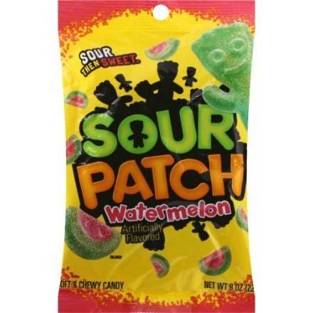 Order Sour Patch Watermelon Candy (8 oz) food online from Goodees Cravings store, Marietta on bringmethat.com