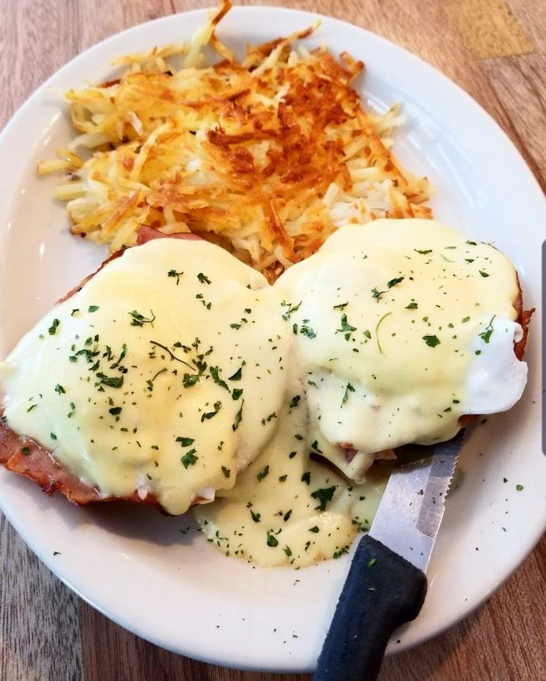 Order Eggs Benedict food online from Georges Place store, Kirkland on bringmethat.com
