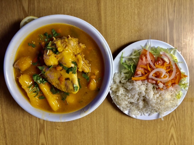 Order Chicken Stew/ sancocho de gallina. (ONLY FRIDAY, SATURDAY AND SUNDAY) food online from El Paisa Happy Chicken store, Newark on bringmethat.com