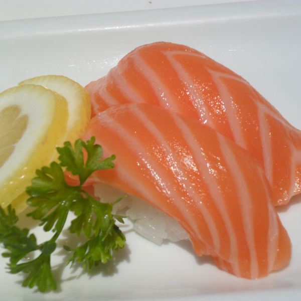 Order Salmon (sake) Sushi food online from Ken of Japan store, Simi Valley on bringmethat.com