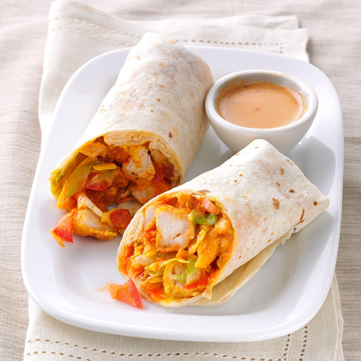 Order Buffalo Chicken Wrap food online from Pizza206 store, Tabernacle on bringmethat.com
