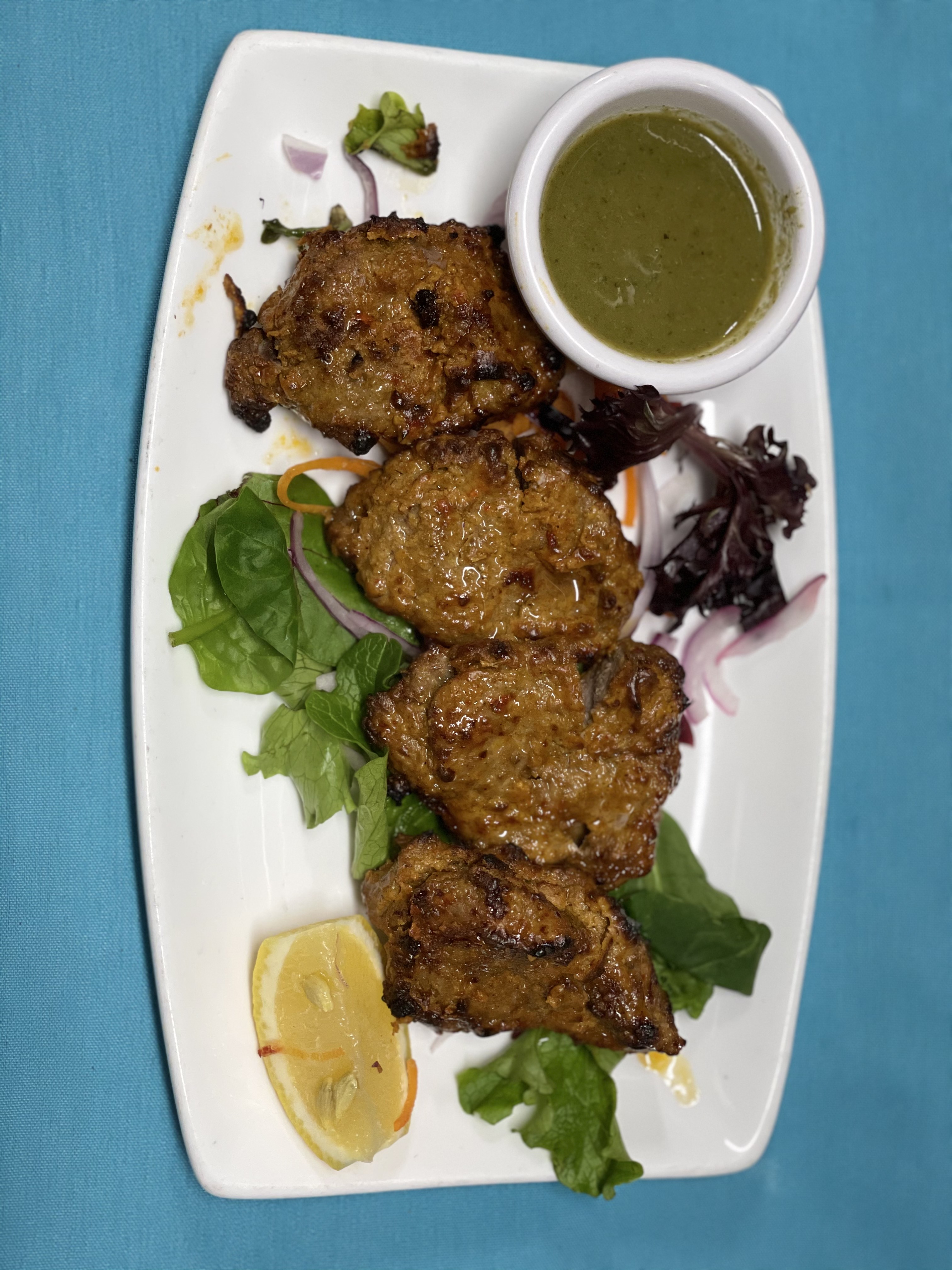 Order Boti Kebab food online from Aahar Indian Cuisine store, New York on bringmethat.com