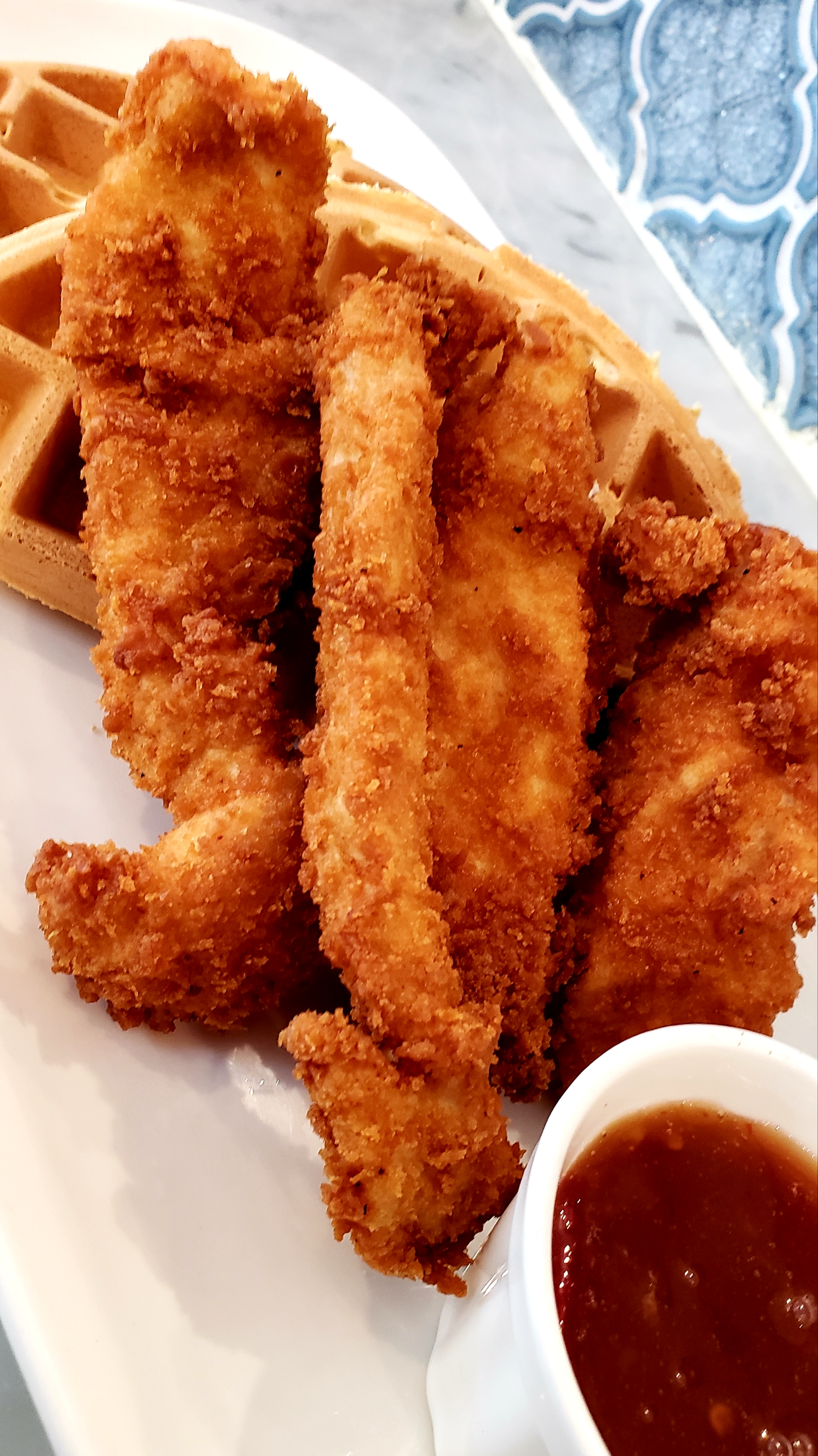 Order Chicken & Waffles food online from Gramercy Kitchen store, New York on bringmethat.com