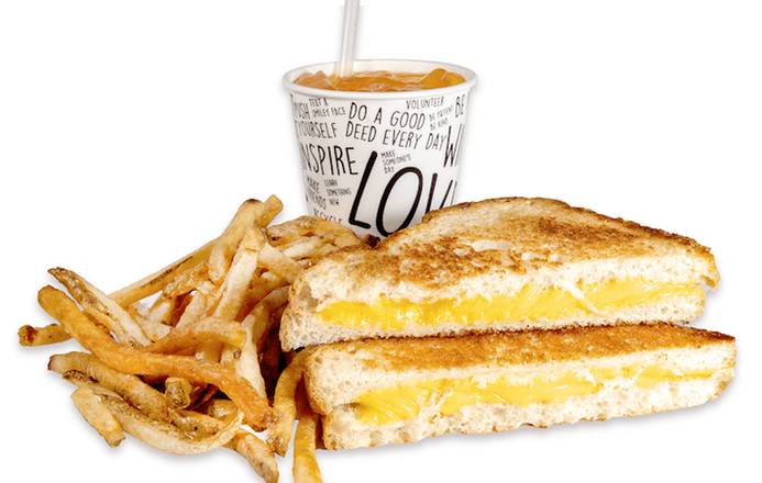 Order Jr. Grilled Cheese Meal food online from Meatheads store, Willowbrook on bringmethat.com