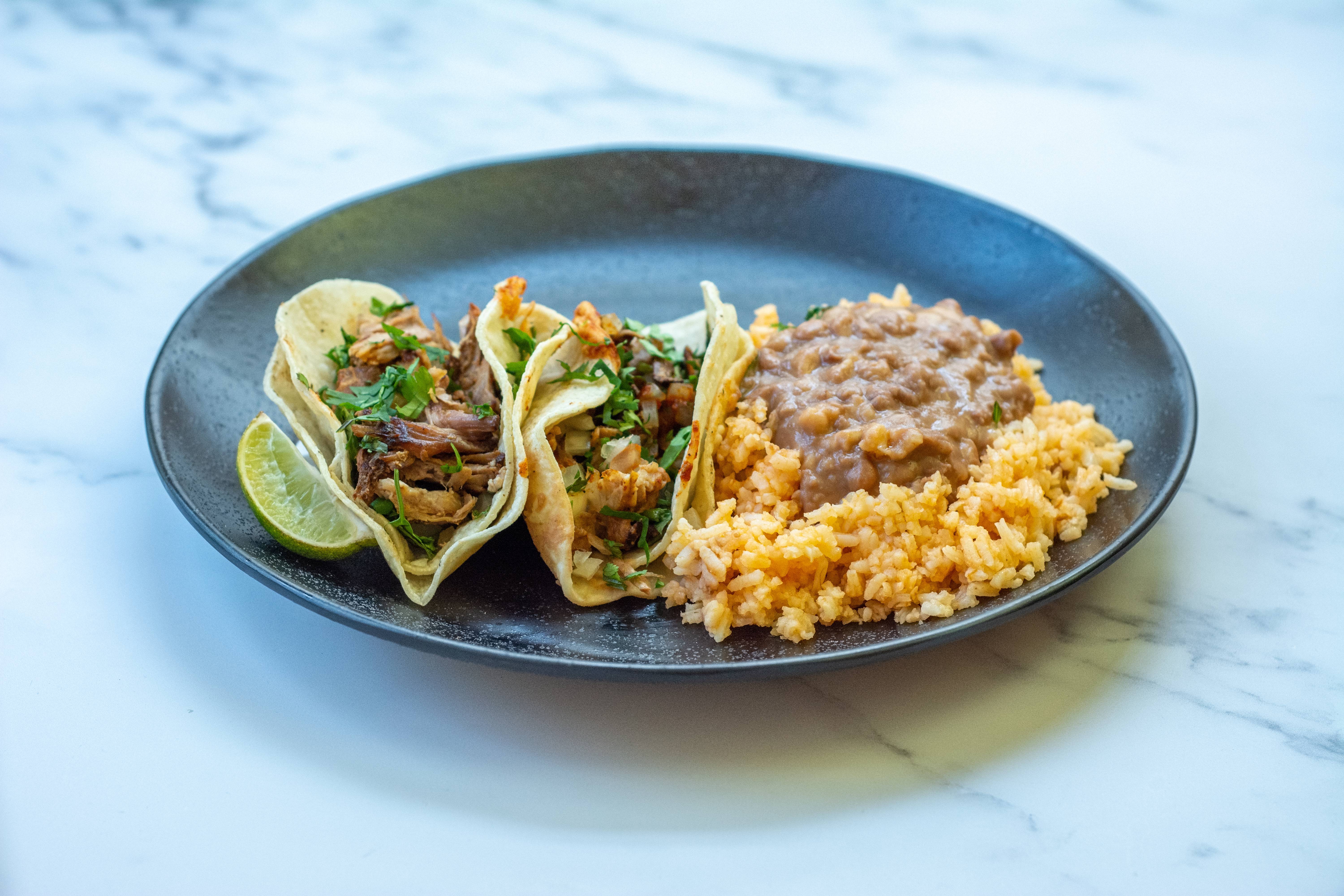 Order Taco Plate food online from Juquila store, Culver City on bringmethat.com