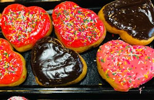 Order Heart Donuts  food online from Daylight Donuts Op store, Overland Park on bringmethat.com