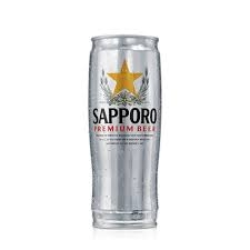 Order Sapporo Silver (22 oz.) food online from Genki Ya Organic Sushi store, Boston on bringmethat.com
