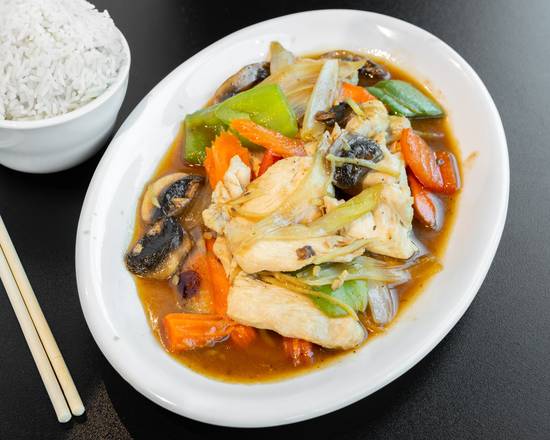 Order Fresh Ginger food online from The Charm Thai Bistro - 71174 La-21 Suite 300 store, Covington on bringmethat.com