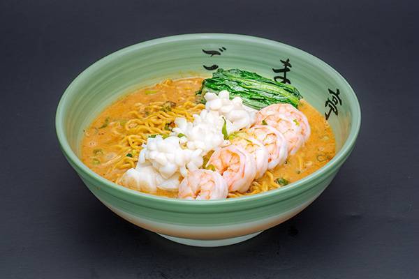 Order Seafood Tan Tan (シーフードタンタン麺) food online from Goma Tei Ramen store, Honolulu on bringmethat.com