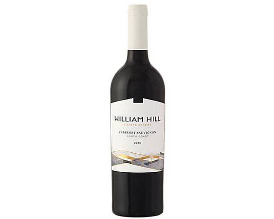 Order William Hill Cabernet Sauvignon 2019, 750 ml red wine (13.8% ABV) food online from Van Ness Liquors store, San Francisco on bringmethat.com