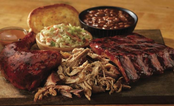 Order Pitmaster Selection food online from Smokey Bones Barbeque and Grill store, Pittsburgh on bringmethat.com