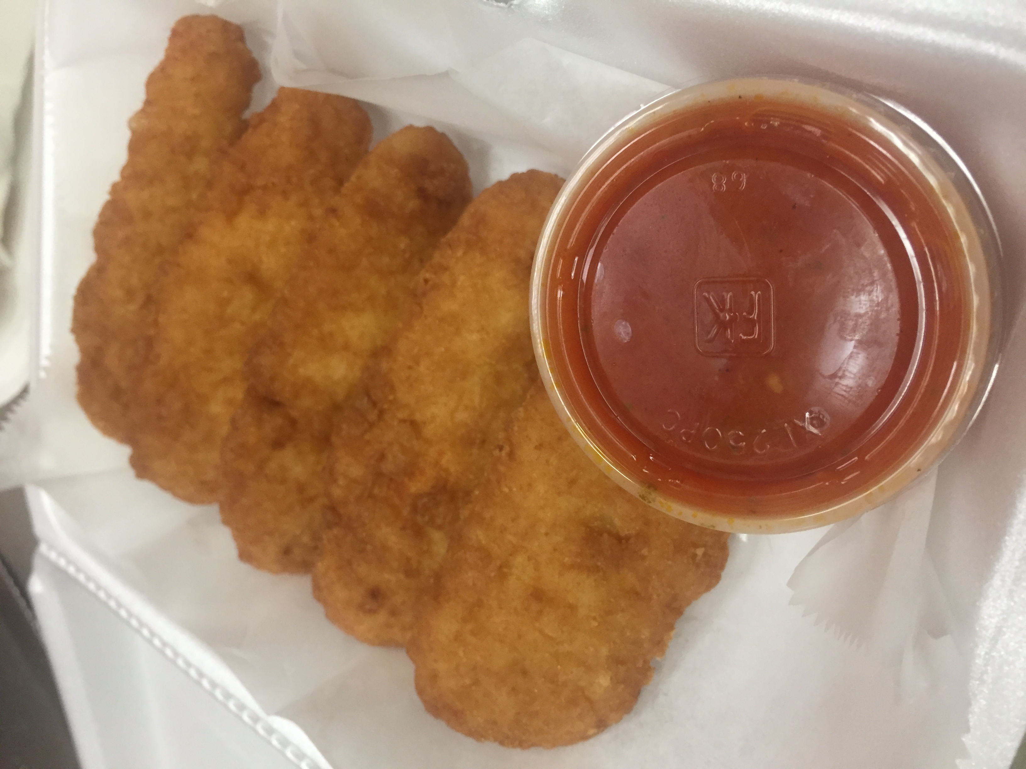 Order 5 Chicken Tenders food online from Gusto Pizza store, Delmar on bringmethat.com