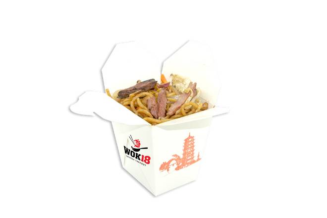 Order Pastrami lo mein food online from Wok 18 store, Teaneck on bringmethat.com