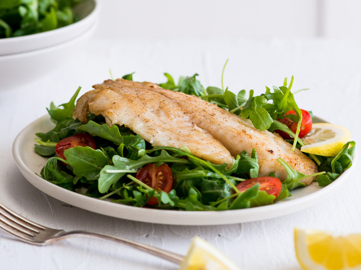 Order Grilled Catfish Salad food online from America's Best Wings store, Richmond on bringmethat.com