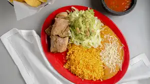 Order Burrito Carnitas food online from Iguana Mexican Restaurant store, Plainfield on bringmethat.com