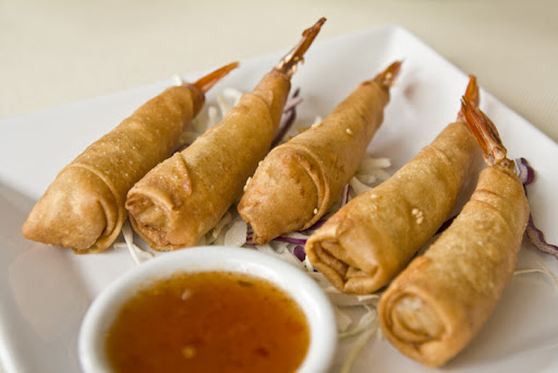 Order A9. Shrimp Rolls food online from Papa Thai Chef store, Williamstown on bringmethat.com