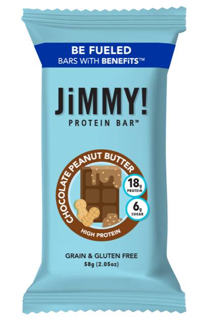 Order Jimmy! Clean Protein Bar Chocolate Peanut Butter (2.05 oz) food online from Rite Aid store, Redondo Beach on bringmethat.com