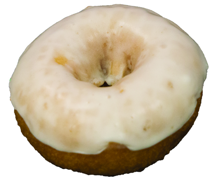 Order Vanilla Frosting Cake Donut food online from Bosa Donuts store, Peoria on bringmethat.com