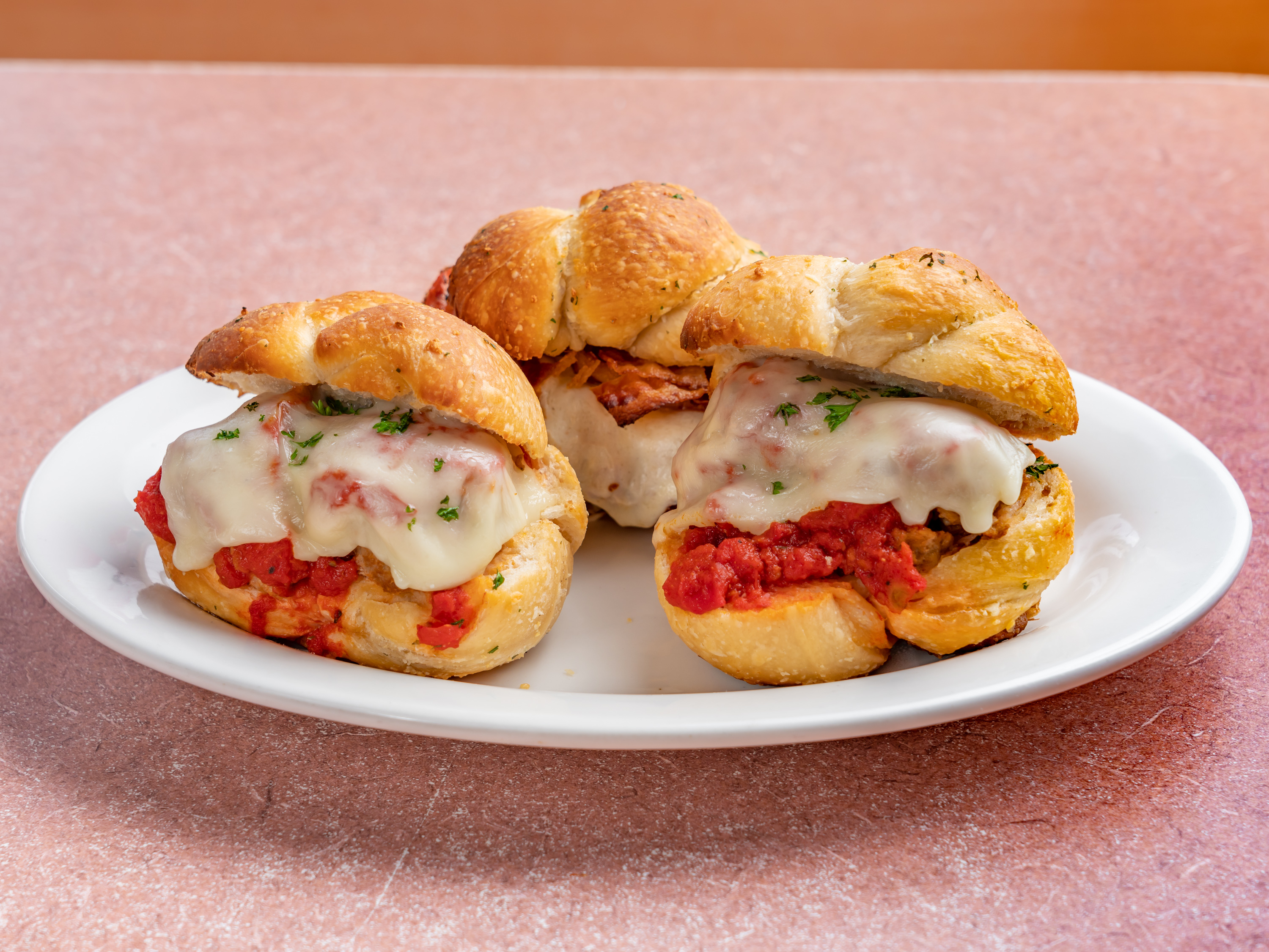 Order Meatball Sliders food online from Villa Maria Pizza store, Larchmont on bringmethat.com