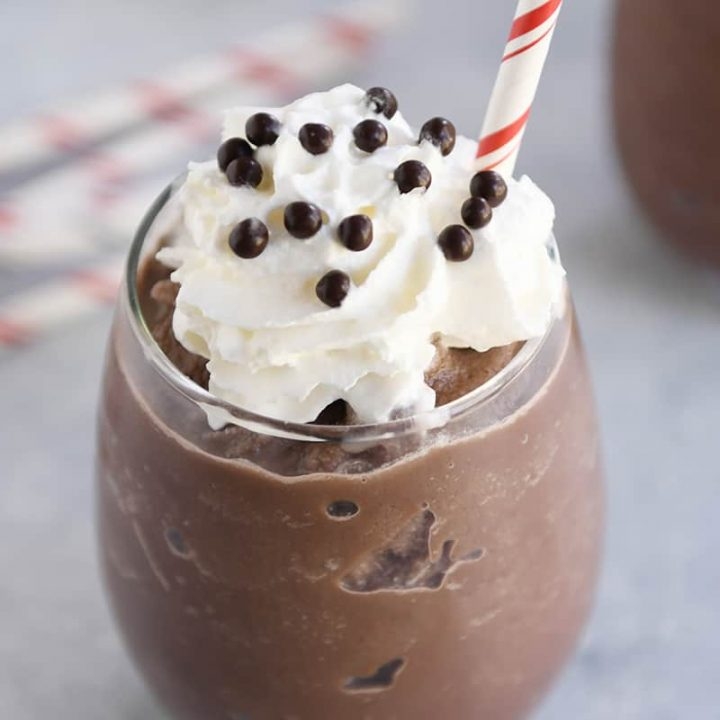 Order Frozen Hot Chocolate Creme Frappe food online from Social Coffeehouse store, Leonardtown on bringmethat.com