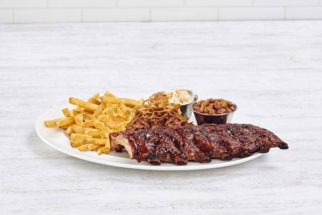 Order Smokehouse BBQ Combo food online from Hard Rock Cafe store, Atlanta on bringmethat.com
