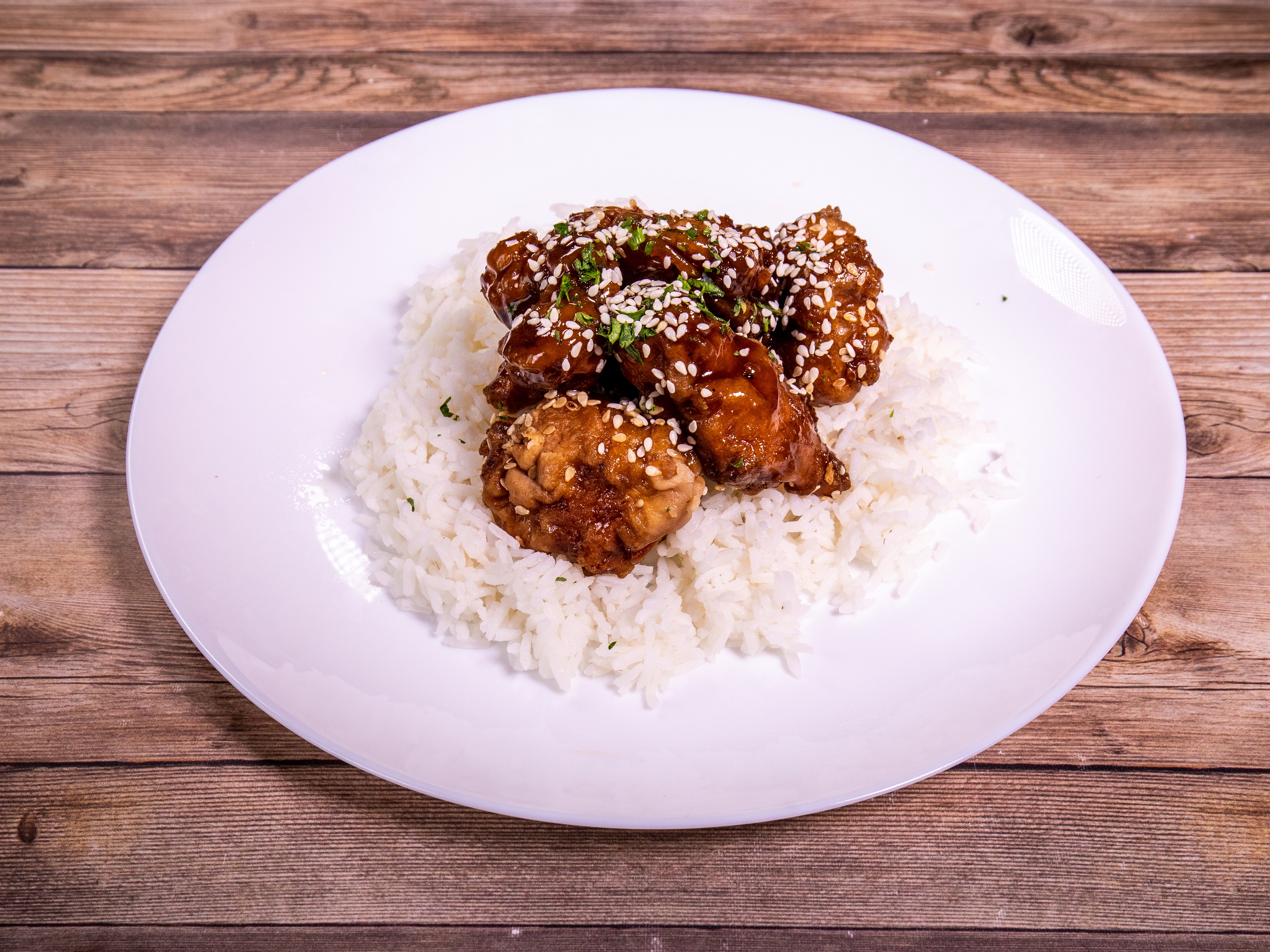 Order CS3. Sesame Chicken food online from Nw Chinese Buffet store, Houston on bringmethat.com