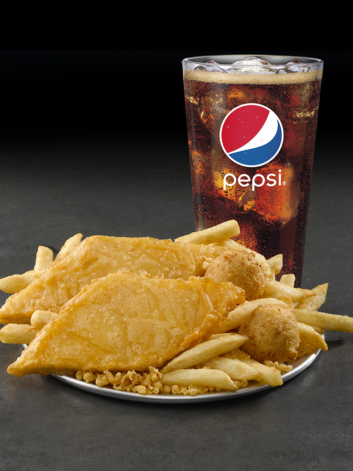 Order 2 Piece Fish Combo food online from Long John Silver store, Mount Pleasant on bringmethat.com