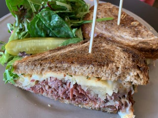 Order Pastrami Reuben food online from Down To Earth Cafe + Deli store, Cotati on bringmethat.com