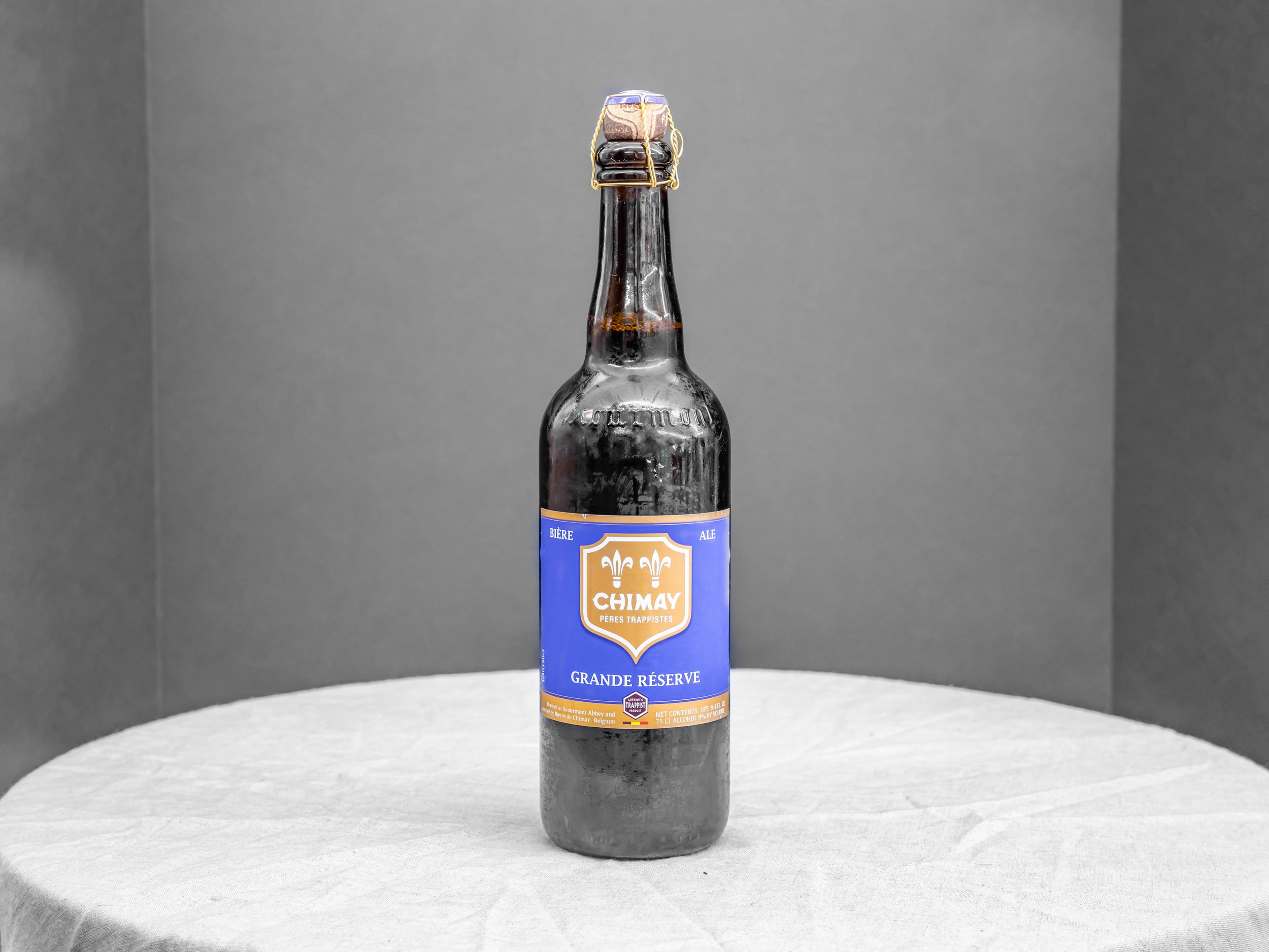 Order 750ml Chimay Peres Trappistes Grande Reserve  food online from Bistro Liquor store, Huntington Beach on bringmethat.com