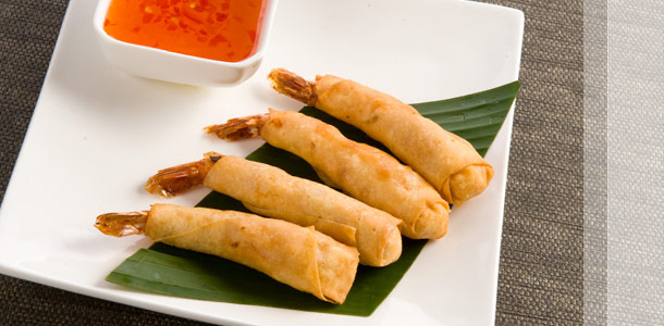 Order 5. Prawn Rolls food online from Thai House Nyack store, Nyack on bringmethat.com