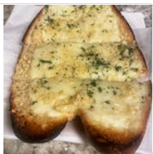 Order Garlic Bread with Cheese food online from Casa Nino Pizza Bar store, Staten Island on bringmethat.com