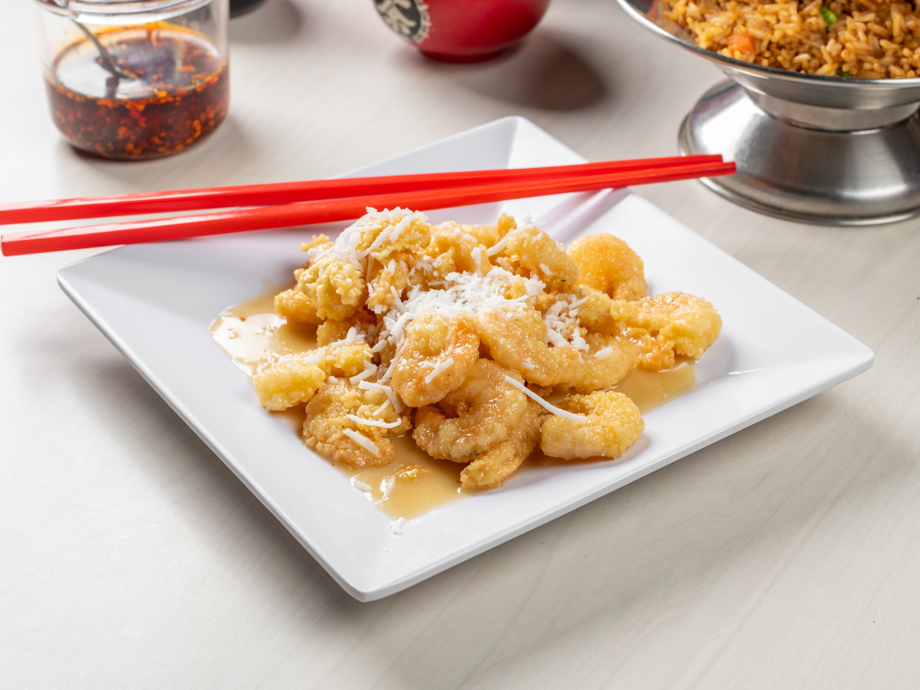 Order Coconut Shrimp food online from Hunan Palace store, El Paso on bringmethat.com