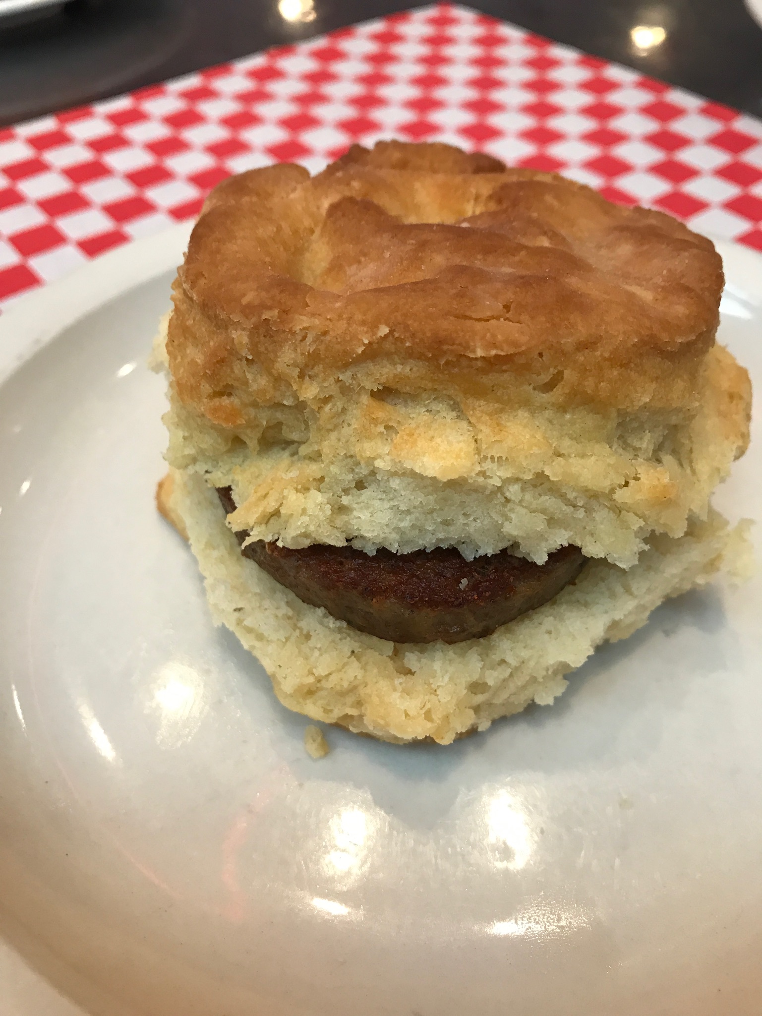 Order Sausage Biscuit food online from Mama Daughters' Diner store, Plano on bringmethat.com