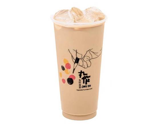 Order One Zo Milk Tea (comes with one zo boba) food online from One Zo store, Los Angeles on bringmethat.com