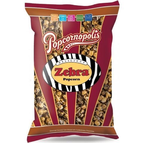 Order Popcornopolis Zebra Popcorn 3oz food online from 7-Eleven store, West Columbia on bringmethat.com