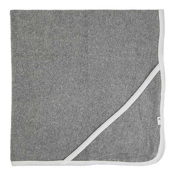 Order Burt's Bees Baby® Organic Cotton Hooded Towel in Heather Grey food online from Bed Bath & Beyond store, Lancaster on bringmethat.com