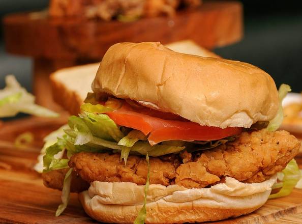 Order Crispy Chicken Sandwich food online from Brightstar Grill store, Mount Holly on bringmethat.com