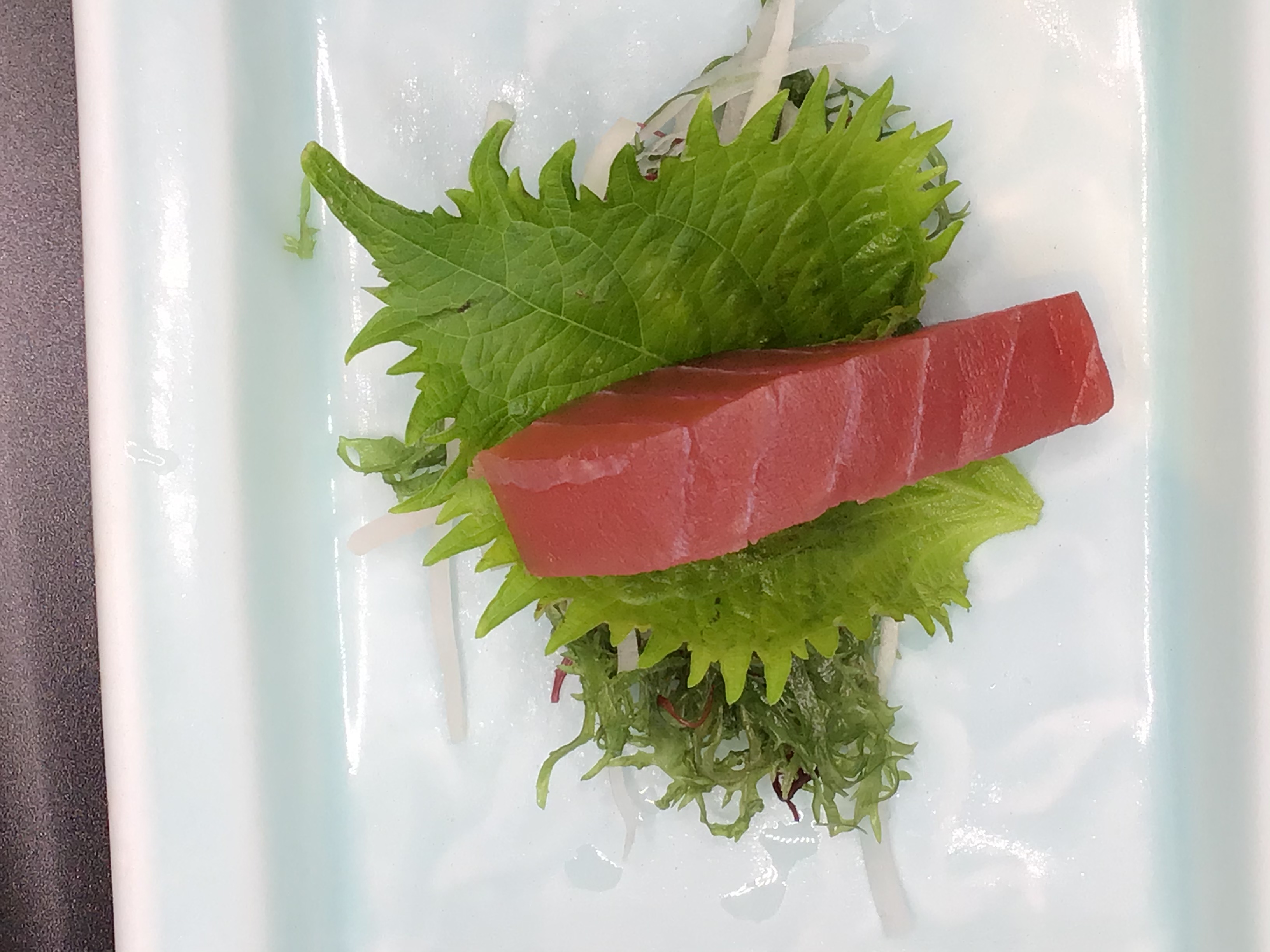 Order 1 Piece Maguro Sashimi food online from Cocoro Japanese store, Chicago on bringmethat.com