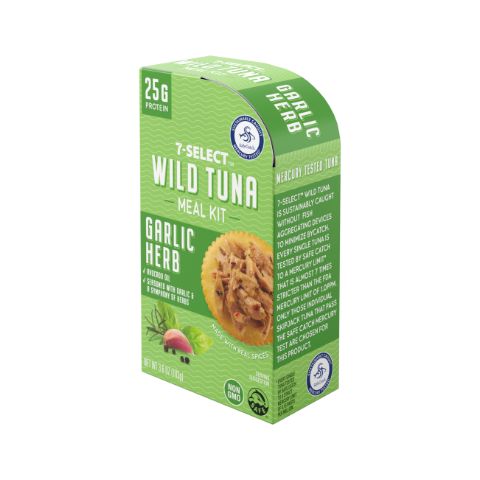 Order 7-Select Wild Tuna Meal Kit Garlic Herb 3.6 oz food online from 7-Eleven store, Matawan on bringmethat.com